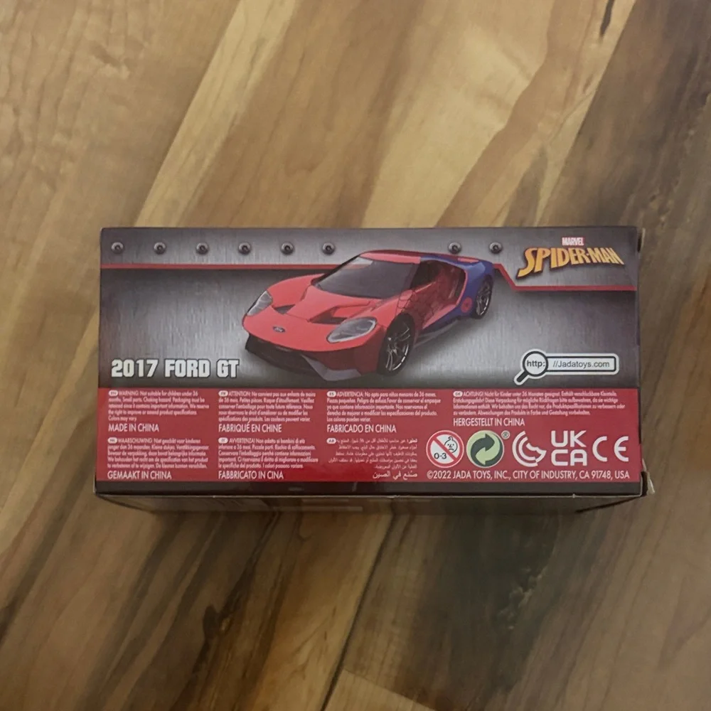 Spider-Man 2017 Ford GT Die-Cast Car - Red - Picture 3 of 4